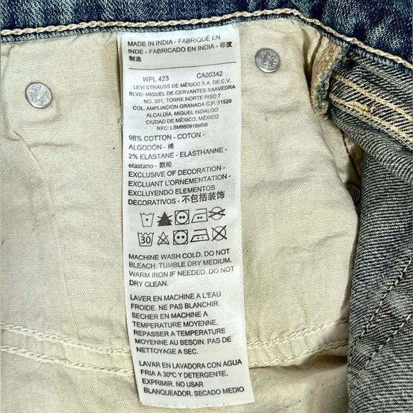 Levi mens jeans - Picture 4 of 5